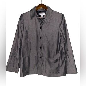 Vtg Pendleton Car Coat Blazer Jacket‎ Women 12P Business Career Office Work